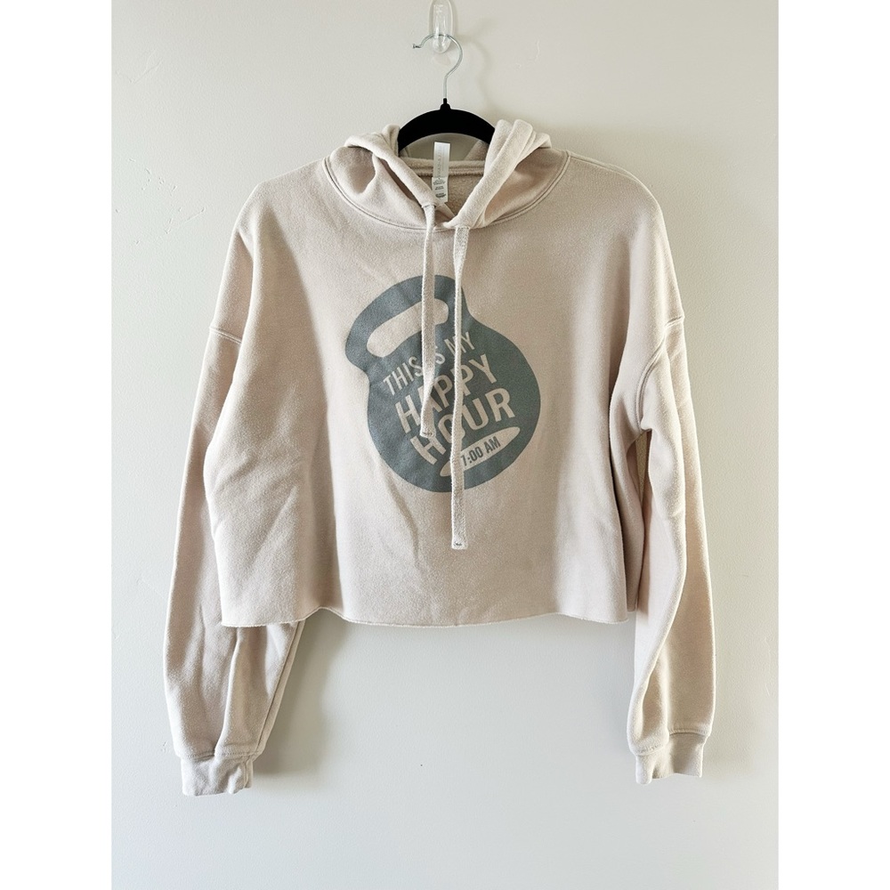 Women’s Cropped Gym Hoodie